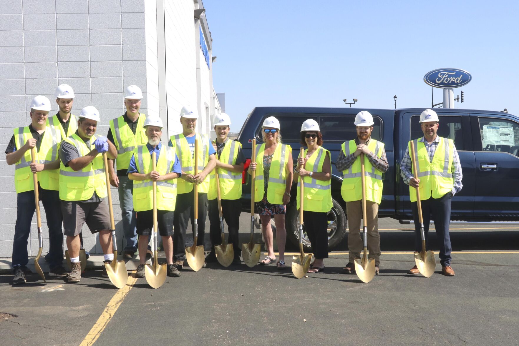 Local car dealership growing
